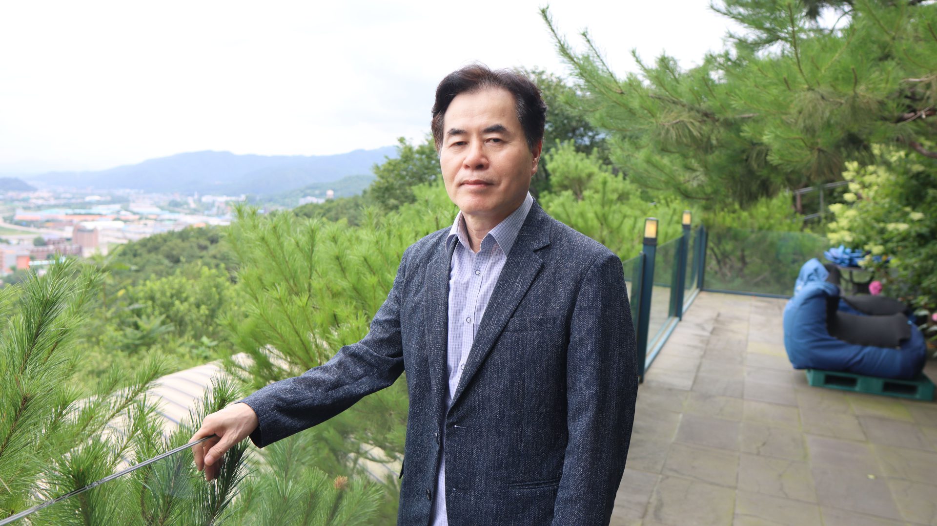야외 촬영 현장